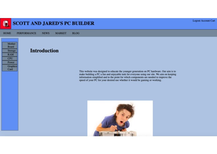 Scott and Jared's PC Builder – screenshot 1