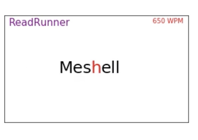 ReadRunner – screenshot 1