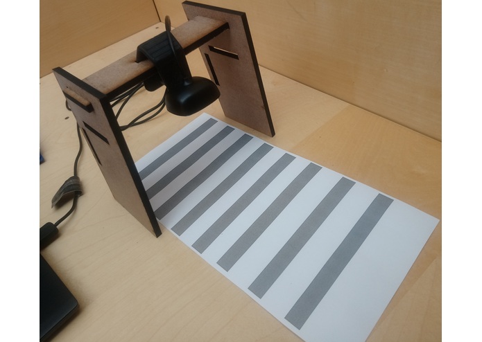 Computer Vision Feedback for Virtual Robotic System – screenshot 1