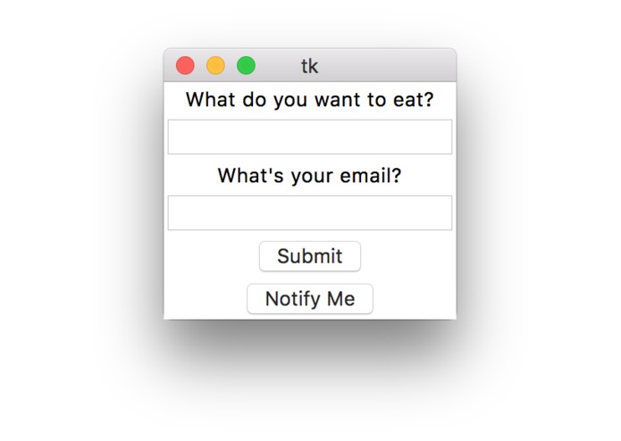 Dining Hall Alert – screenshot 1