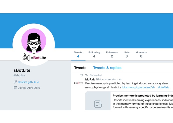 sBotLite – screenshot 2