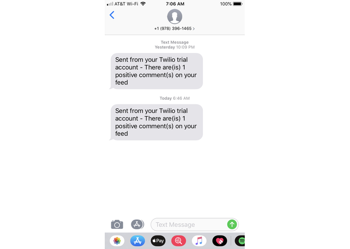 Positweet – screenshot 3