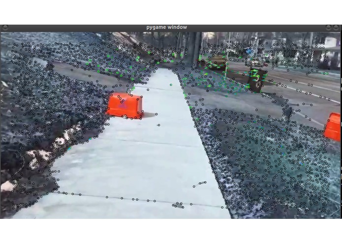 Moncolular Obstruction Estimation for the Visually Impaired – screenshot 1