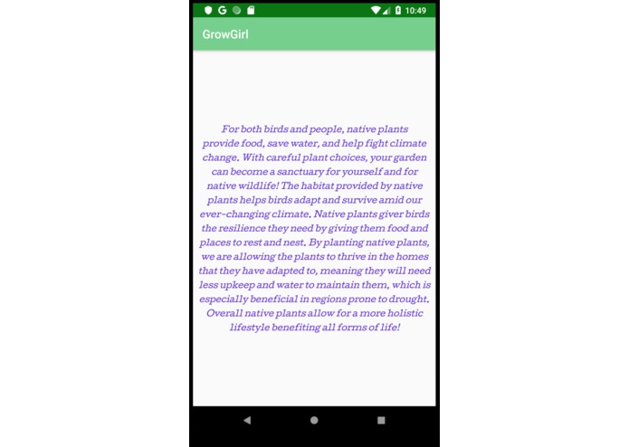 GrowGirl – screenshot 4