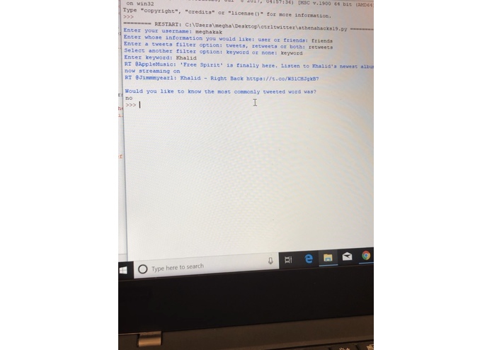 CtrlTwitter – screenshot 2