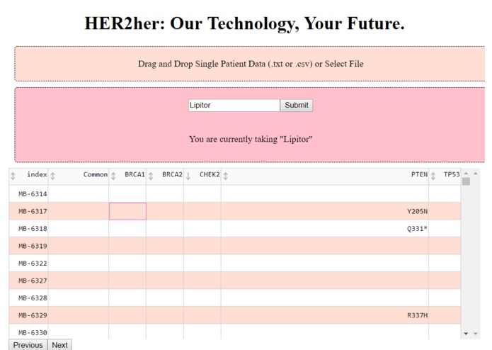 HER2her – screenshot 1