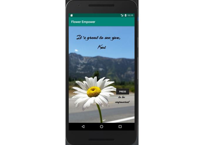 Flower Empower App – screenshot 2