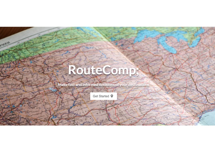 RouteComp; – screenshot 1