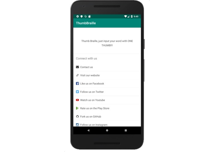 Thumb Braille IME – screenshot 11