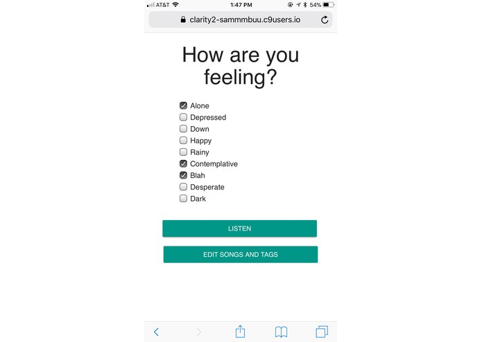 clarity2 – screenshot 3