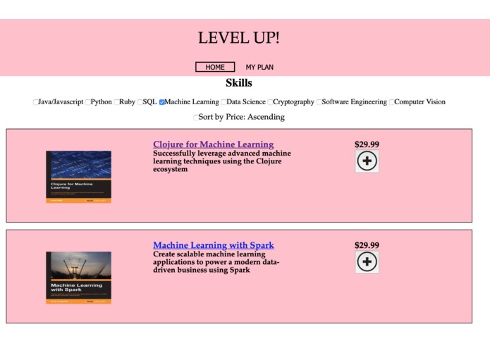 LEVEL UP! – screenshot 1
