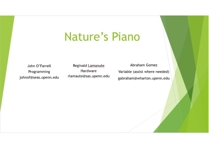 Nature's Piano – screenshot 1