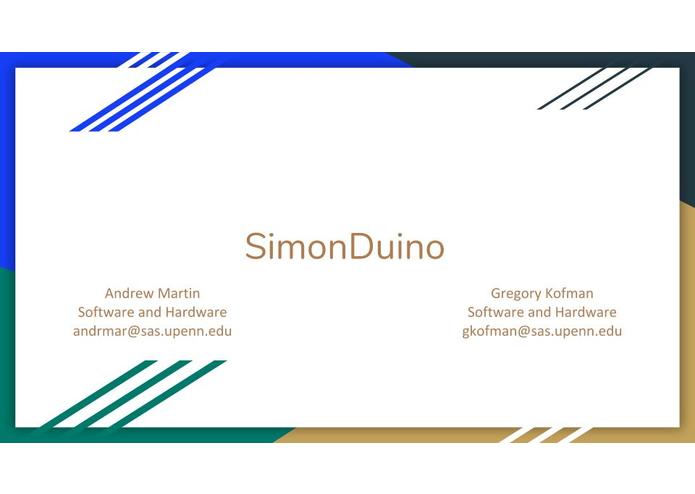 SimonDuino – screenshot 1