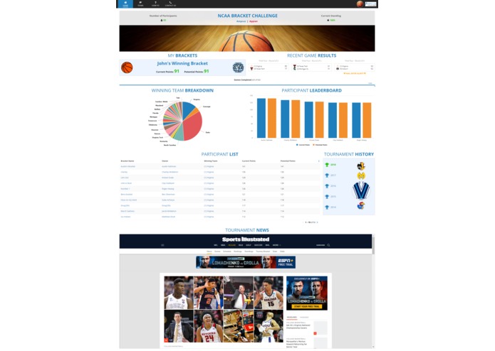 March Madness Bracket Challenge – screenshot 1