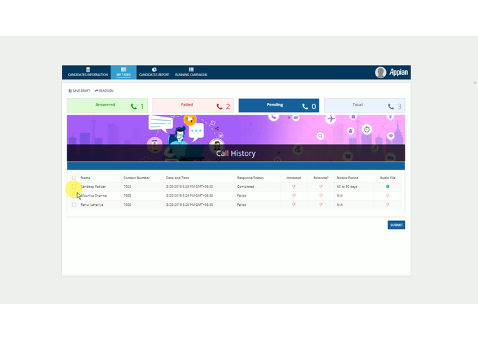 Intelligent Recruitment Process – screenshot 2