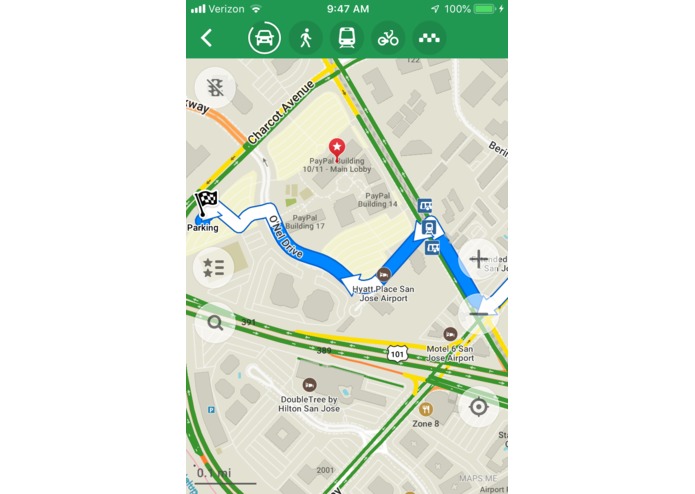 ‹NaviPark – screenshot 2