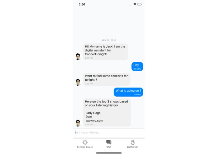 Concerts Tonight – screenshot 2