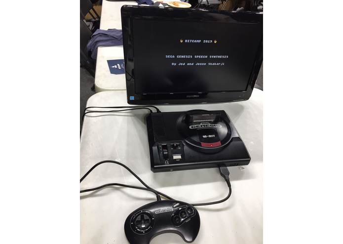 Speech Synthesis on the Sega Genesis – screenshot 1
