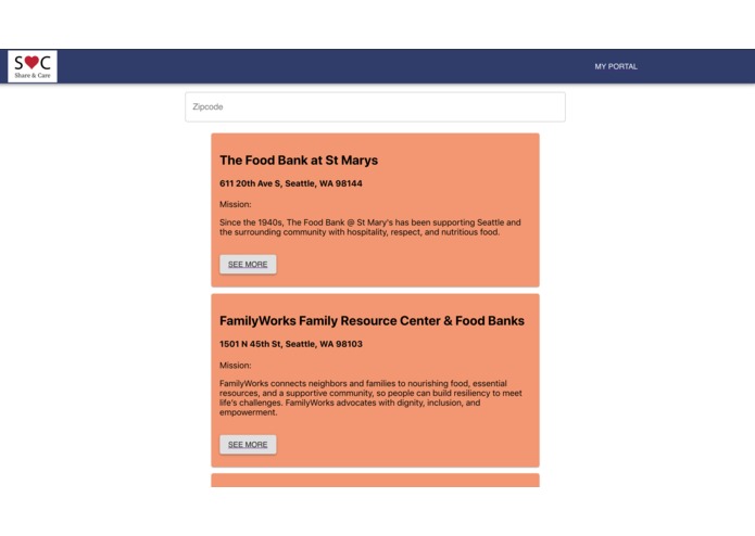 Share&Care – screenshot 2