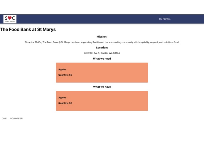 Share&Care – screenshot 3
