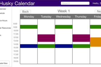 Husky Calendar