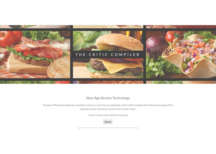 CriticCompiler – screenshot 1