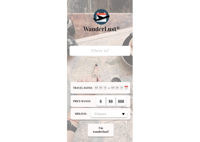 WanderLust – screenshot 1