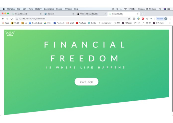 Budget Buddy – screenshot 1