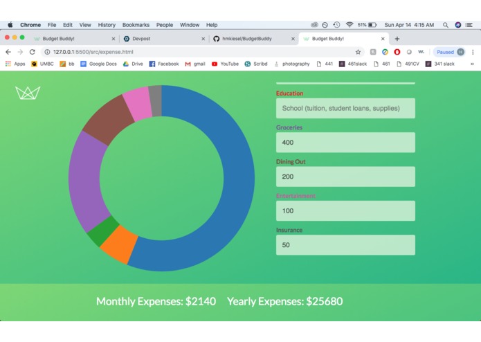 Budget Buddy – screenshot 2
