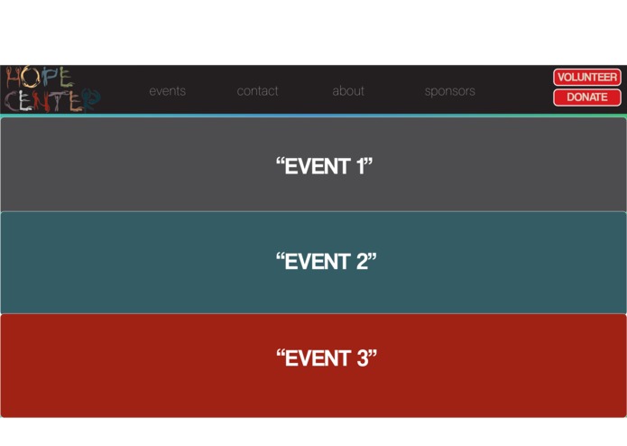 1960 Hope Center - Rebranding – screenshot 1