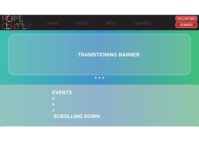 1960 Hope Center - Rebranding – screenshot 2