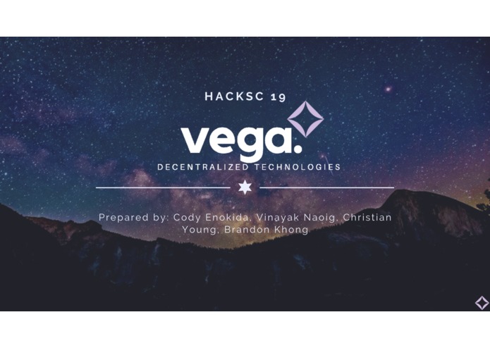 Vega | Community Decentralized Technologies – screenshot 1