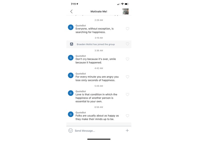 MotivateMe – screenshot 1