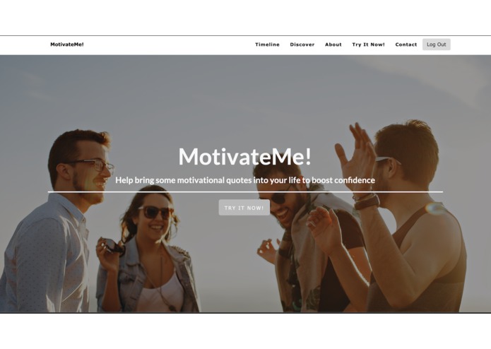MotivateMe – screenshot 2