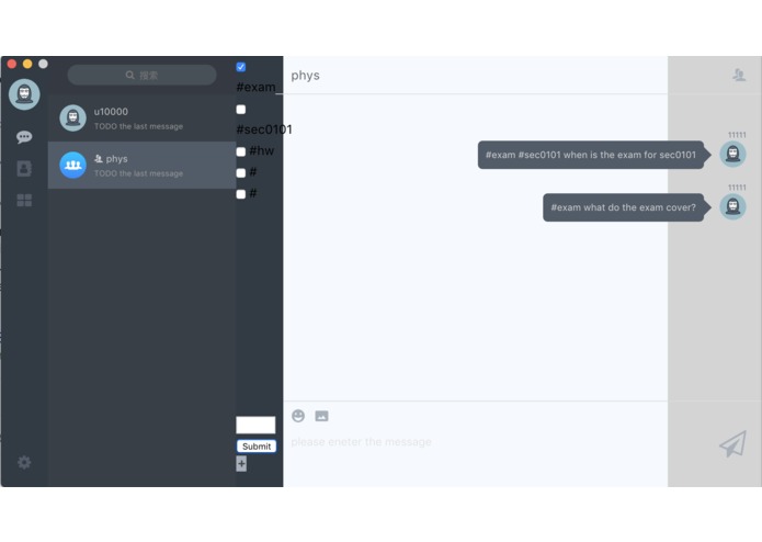 TagChat – screenshot 2