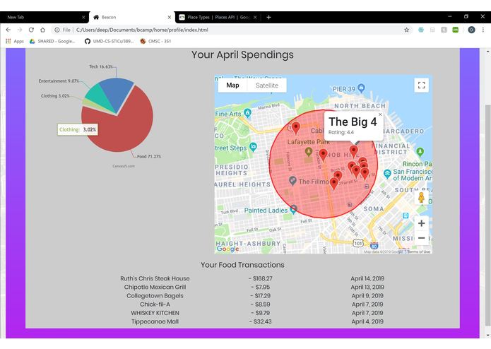 Beacon – screenshot 1