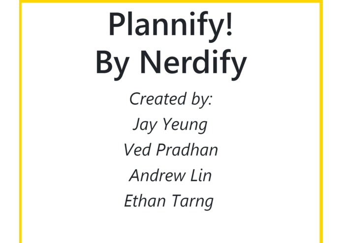 Plannify – screenshot 1