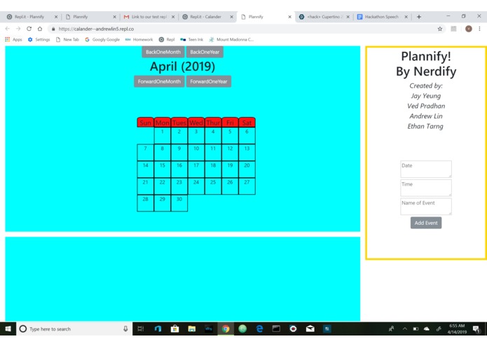 Plannify – screenshot 2