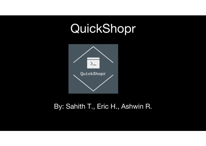 QuickShopr – screenshot 1