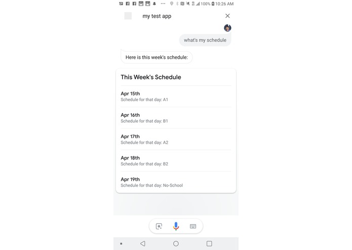 SchoolBot – screenshot 3