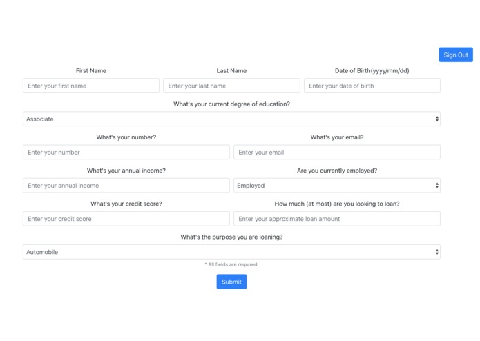 EvenLoan – screenshot 1