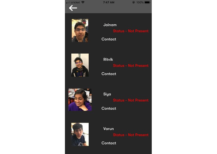 FaceAttend – screenshot 1