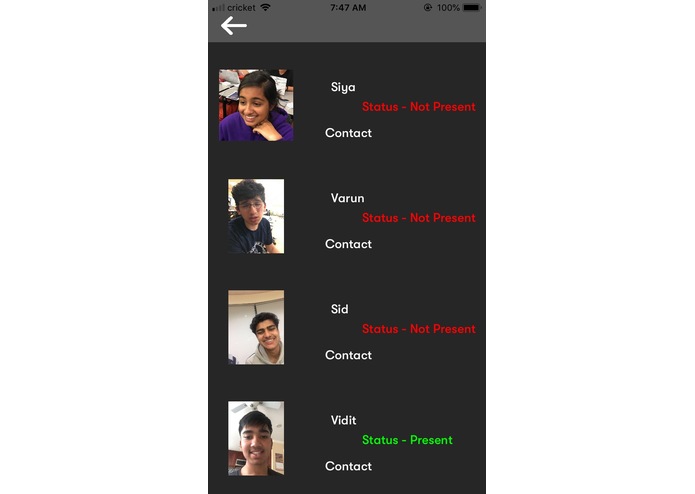 FaceAttend – screenshot 3