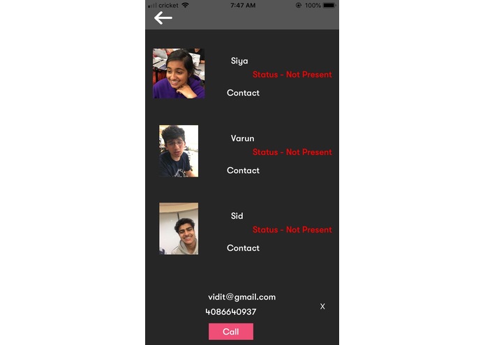 FaceAttend – screenshot 4