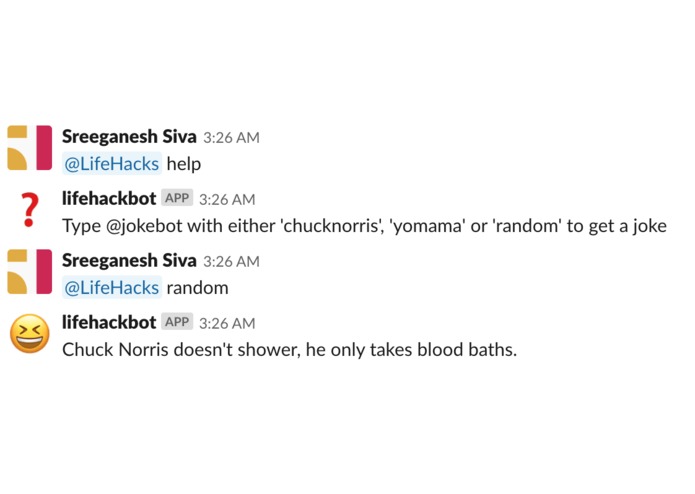 SAS Chatbot – screenshot 3