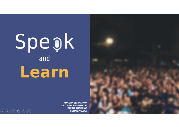 SpeakNLearn – screenshot 1