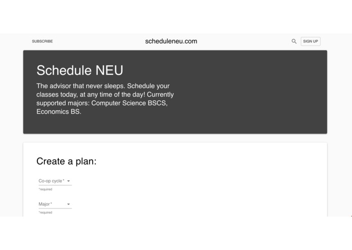 ScheduleNEU – screenshot 1