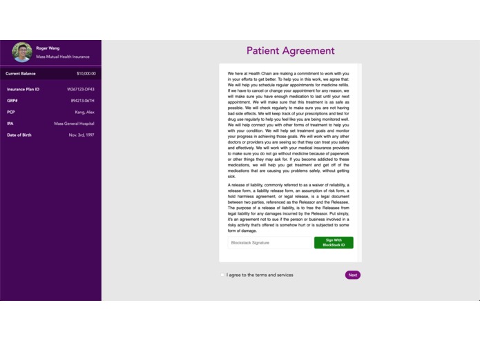 Health Chain – screenshot 3