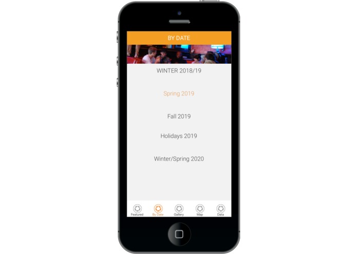 BROKEN BARRIERS Events streaming app – screenshot 2