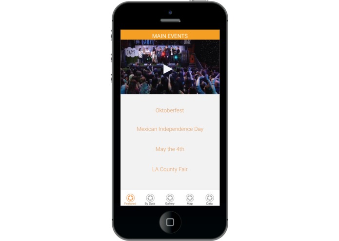 BROKEN BARRIERS Events streaming app – screenshot 1
